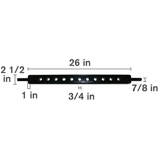 26" Category 1 Drawbar-1