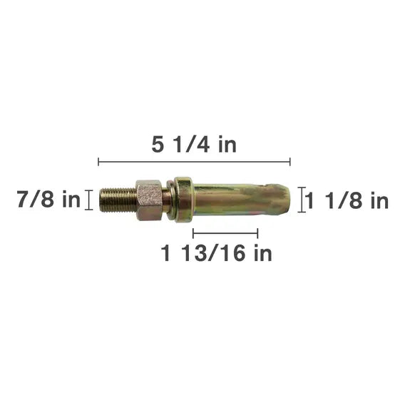 1-1/8" X 5-1/4" Adjustable Category 0-3 Draw Pin (Lift Arm Pin)-zoom-1