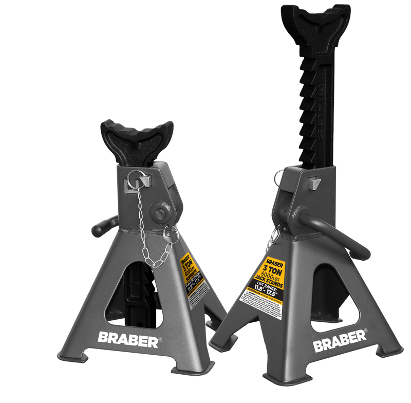 3 Ton Jack Stands, Set of 2-zoom-