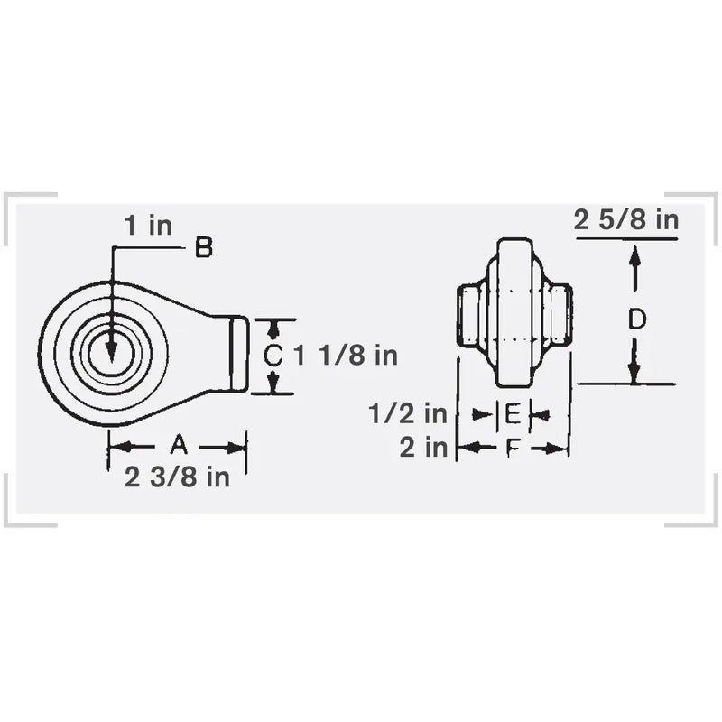 1" Top Link End-2