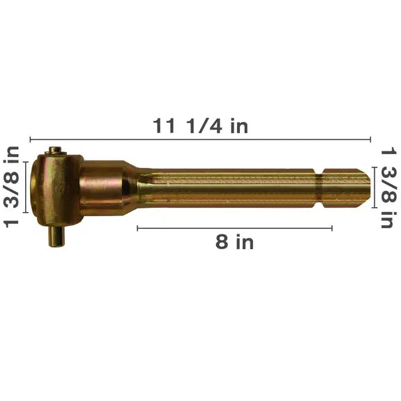 PTO Extender 8" 1-3/8" 6-Spline Quick-Disconnect – 508PA