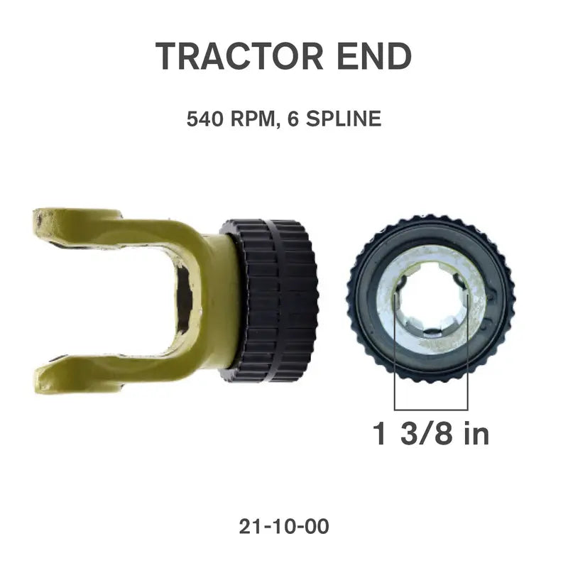 Series 4 25" Round Bore Shearbolt PTO-zoom-2