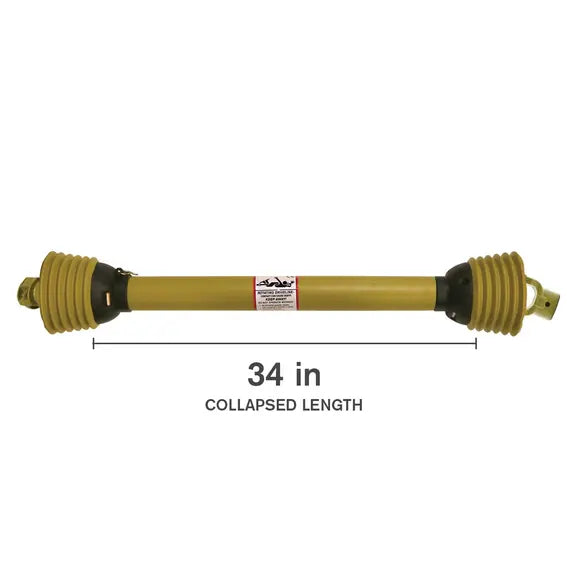 Series 5 Shear Bolt PTO Driveline 34" 1-3/8" Round Bore – 69.888.059-zoom-1