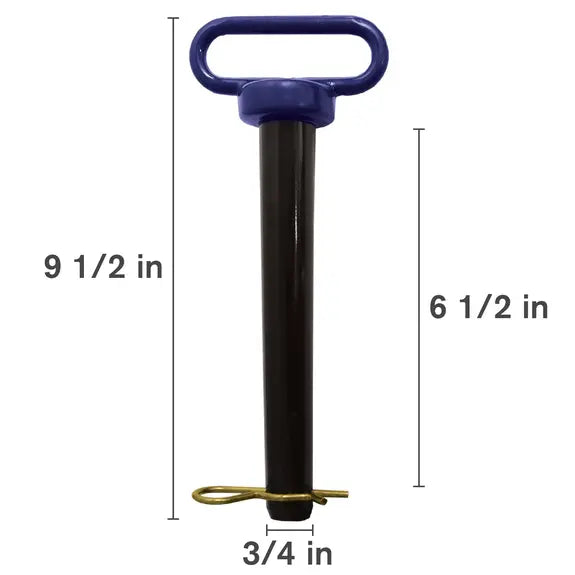 3/4" X 6-1/2" Blue Hitch Pin-zoom-