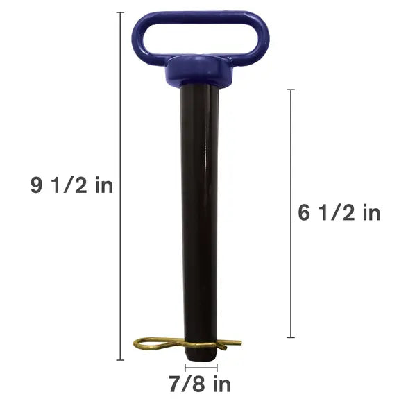 7/8" x 6-1/2" Blue Hitch Pin