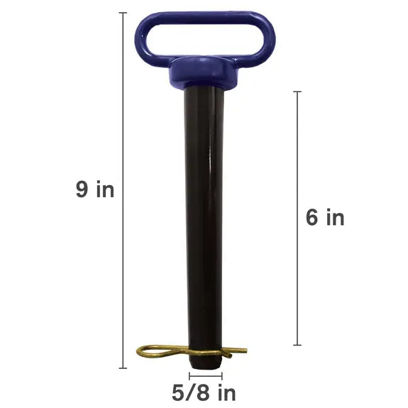 5/8" x 6" Blue Hitch Pin-zoom-1
