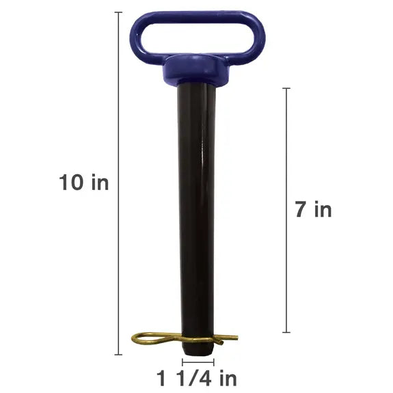 1-1/4" x 7" Blue Hitch Pin-1