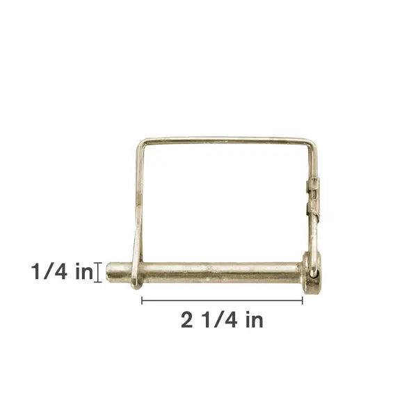 Square Locking Pins 1/4" × 2-1/4" Snapper-Style 10-Pack – 910PA-zoom-1