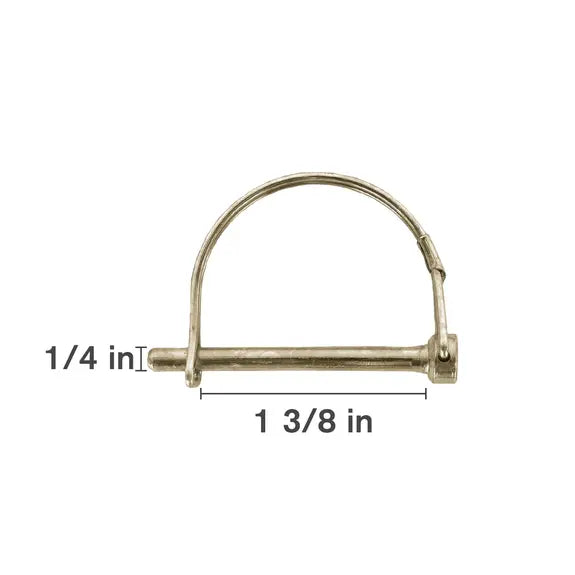 10-Piece 1/4" X 1-3/8" Locking Pins-zoom-