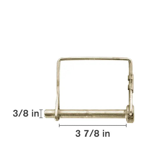 Square Locking Pins 3/8" × 3-7/8" Snapper-Style 10-Pack – 914PA