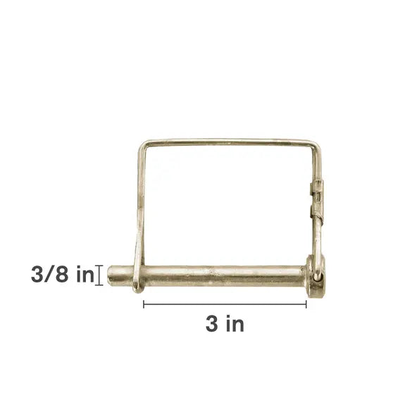 Square Locking Pins 3/8" × 3" Snapper-Style 10-Pack – 916PA-zoom-1