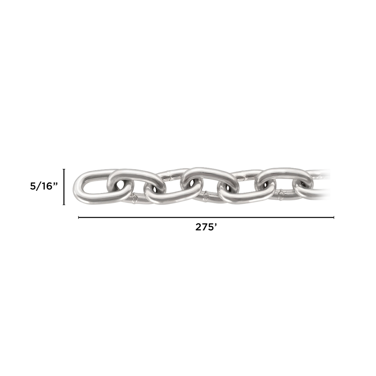 G70 Transport Chain 5/16" x 275' Bulk - 64.100.516-zoom-2