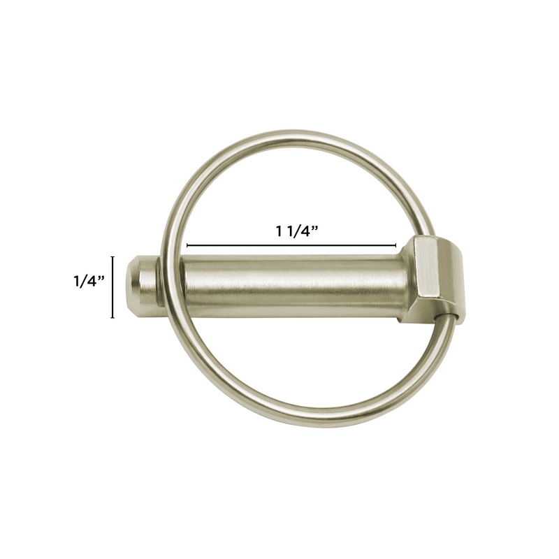 Lynch Pins 1/4" x 1-1/4" 100-Pack - 800LP-zoom-