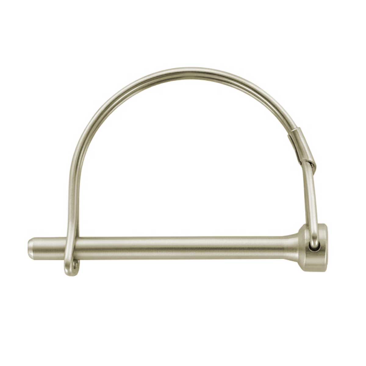 Round-Loop Locking Pins 1/4" × 2-1/2" Snapper-Style 10-Pack – 903PA