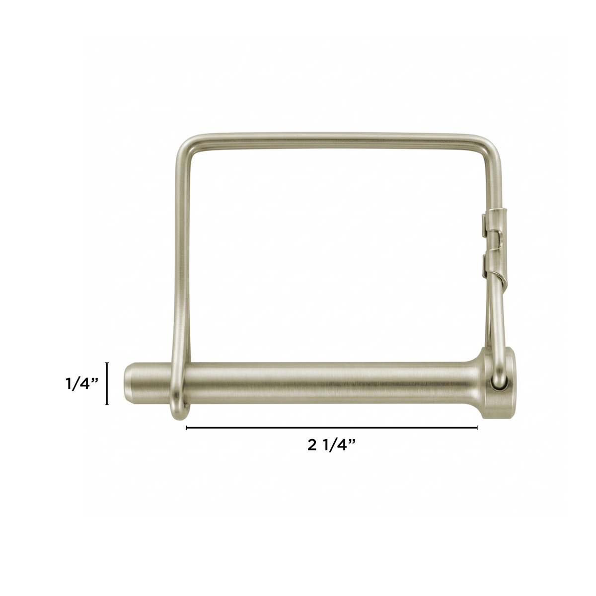 Square Locking Pins 1/4" × 2-1/4" Snapper-Style 10-Pack – 910PA-zoom-2