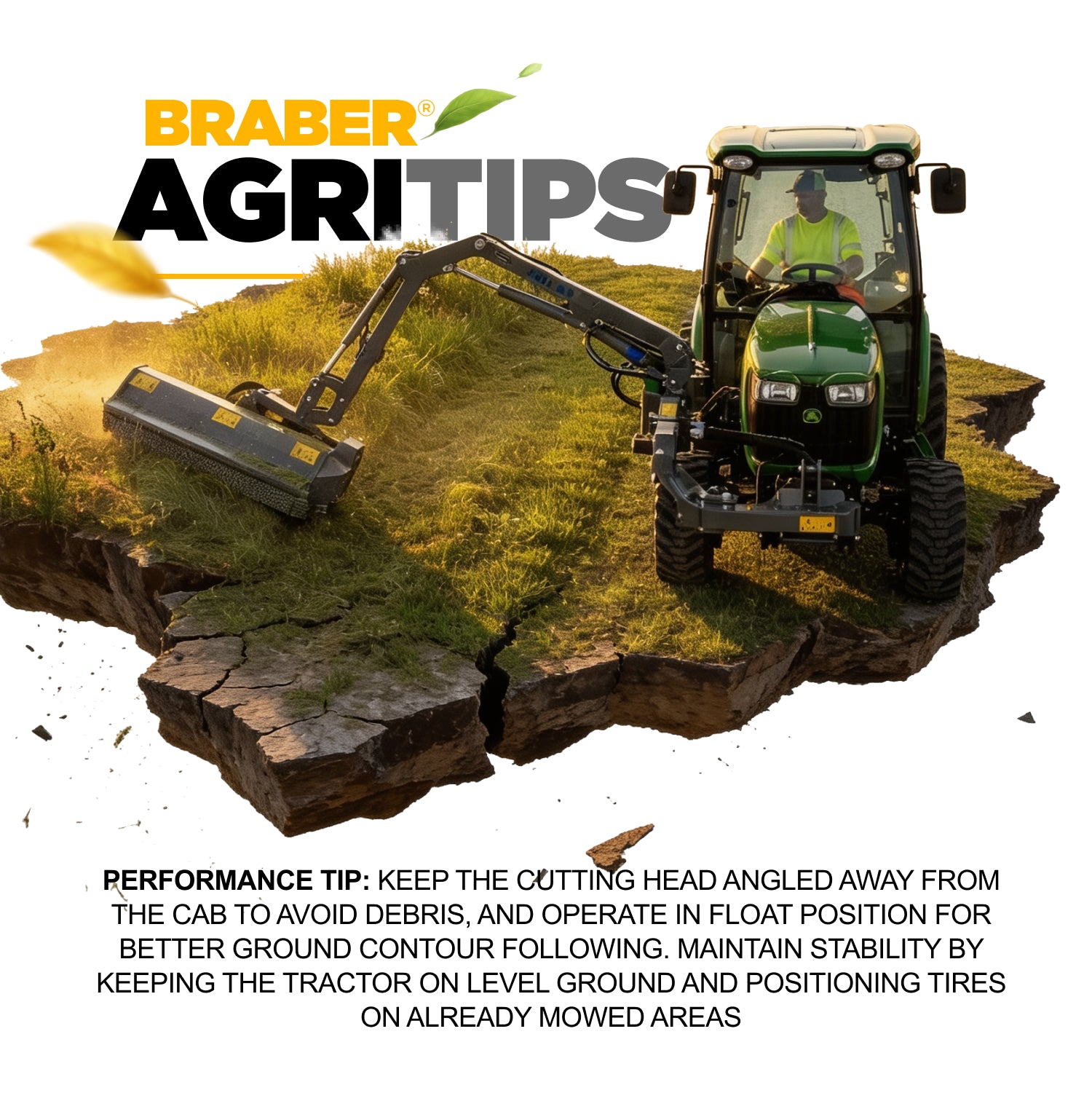 Heavy-Duty 3-Point PTO Offset Boom Mower 78" 80/120 HP – BE-AGF200-zoom-7