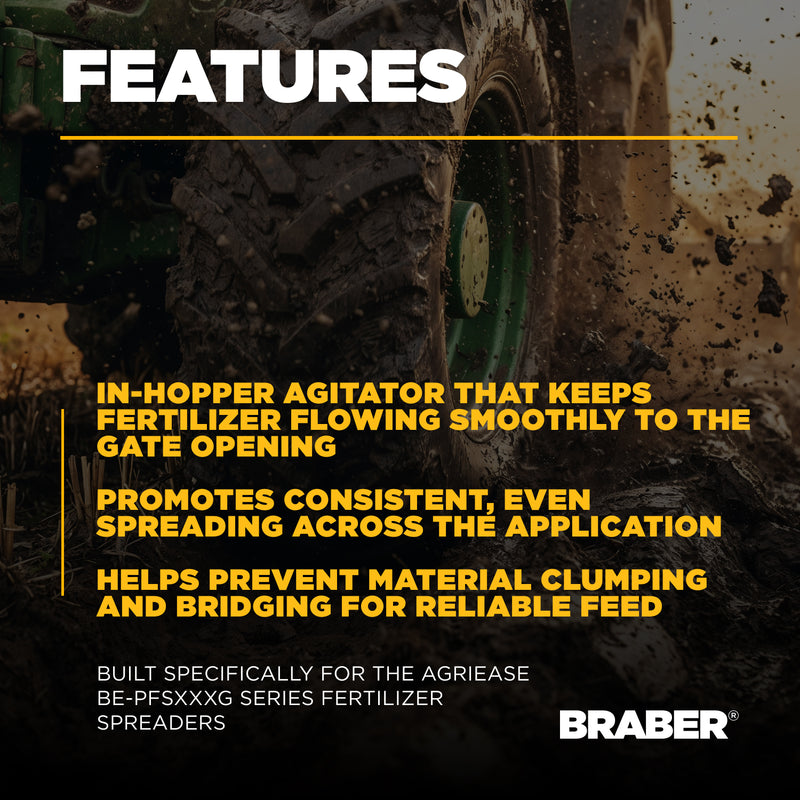 Fertilizer Spreader Agitator Kit for AgriEase BE-PFS Series – BE-AGI-zoom-