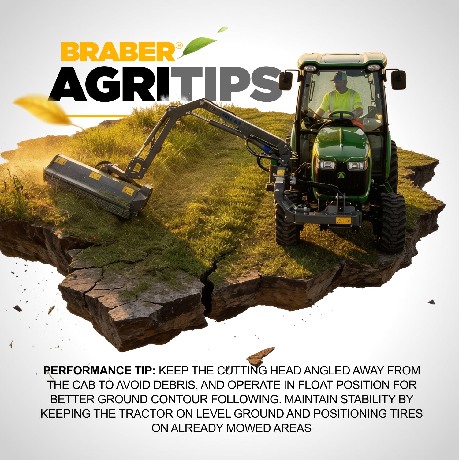3-Point PTO Offset Boom Mower 50" 20/40 HP – BE-AGL125F-zoom-7