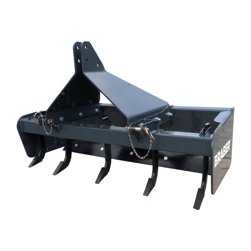 3-Point Box Blade 5.5' Heavy-Duty up to 50 HP – BE-BBR55ND-zoom-