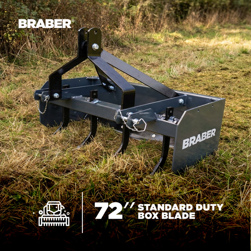 3-Point Box Blade 6' up to 50 HP – BE-BBR6N-zoom-