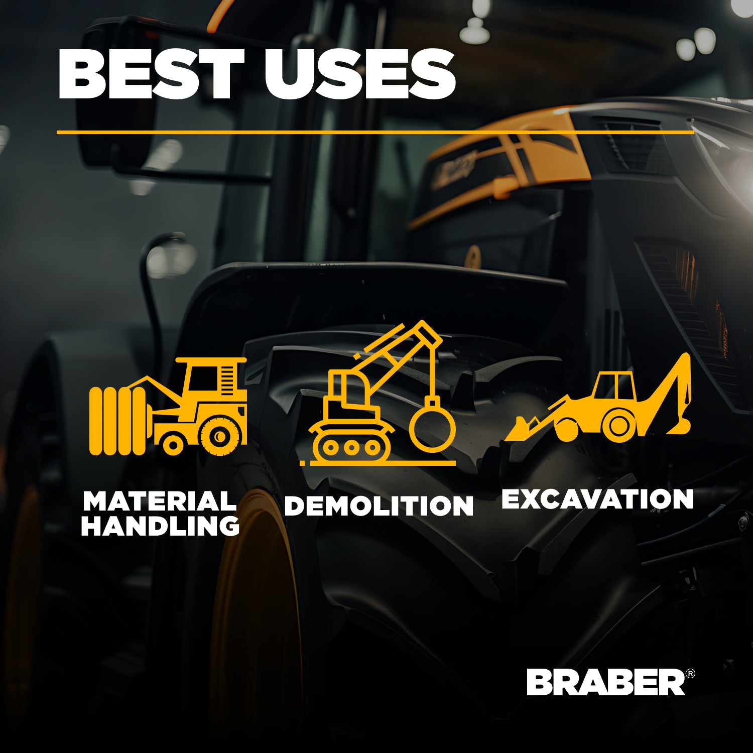 3-Point Backhoe Attachment 7'2" Dig Depth 40/100 HP – BE-BK71-zoom-4
