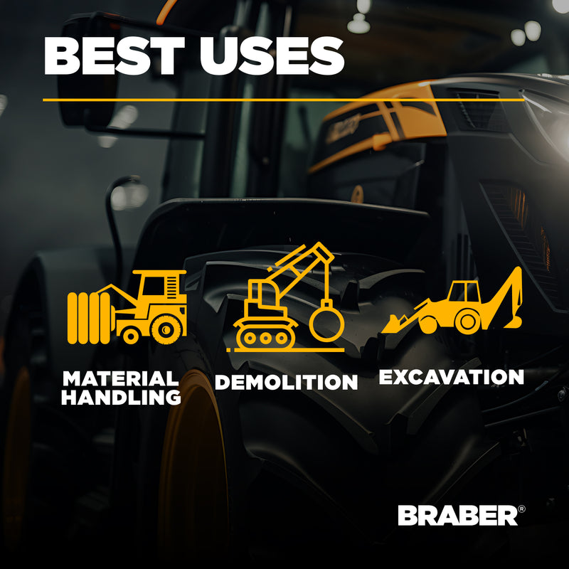 3-Point Backhoe Attachment 7'2" Dig Depth 40/100 HP – BE-BK71-zoom-