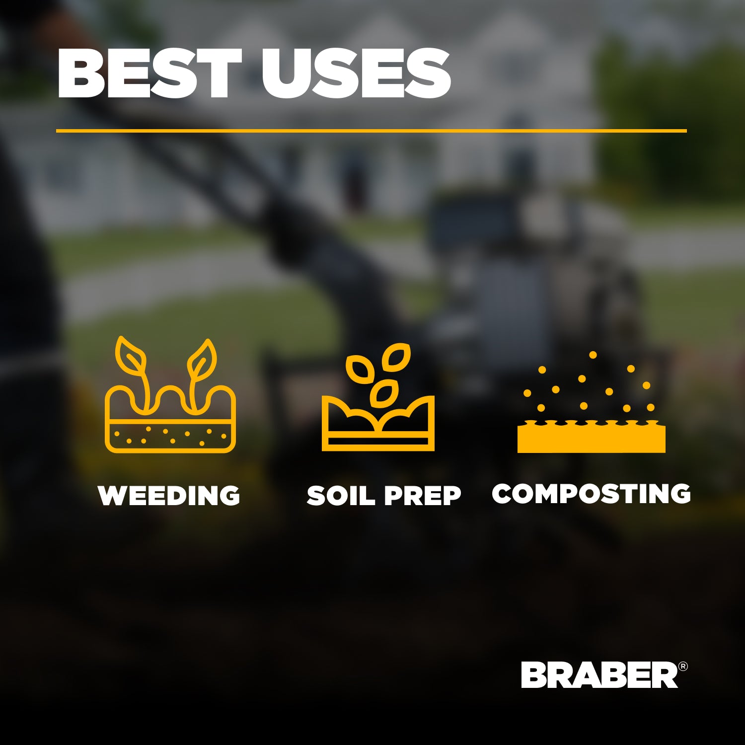 Rear Tine Tiller 19" Honda GX200 – BE-BRTH65-zoom-4