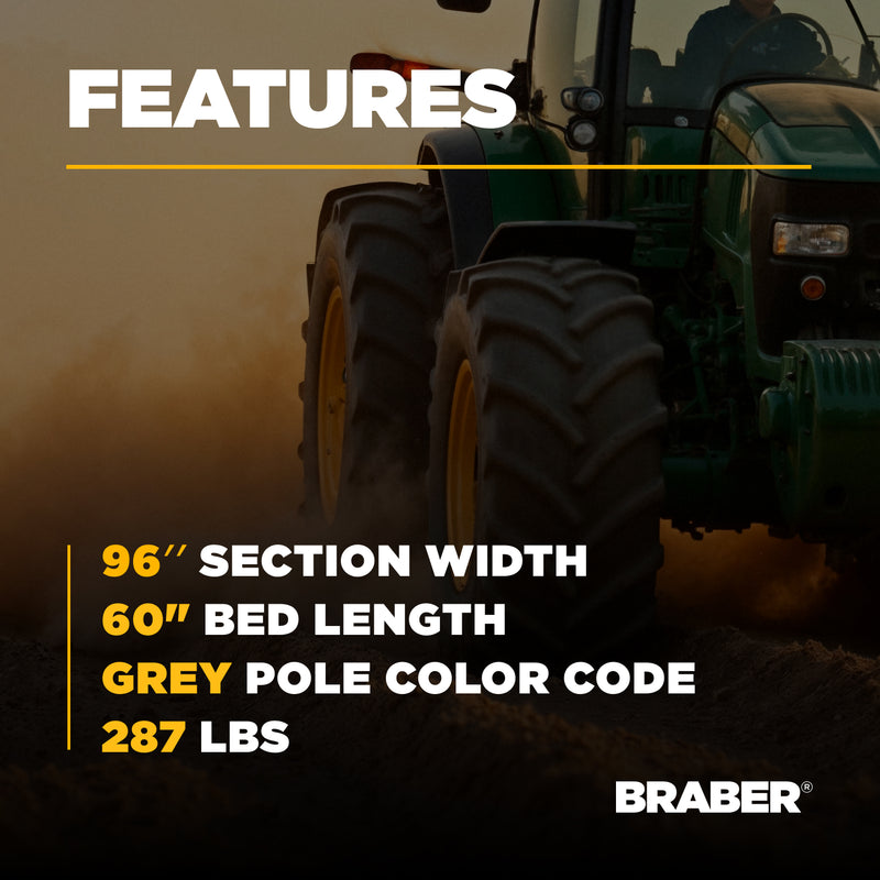 Tow-Behind Chain Harrow 8' – BE-CH8G-zoom-