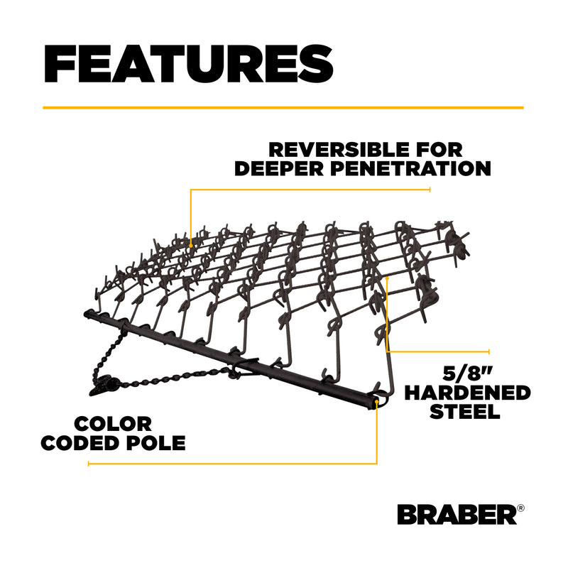 Tow-Behind Chain Harrow 9' Super Heavy-Duty – BE-CH9G-zoom-