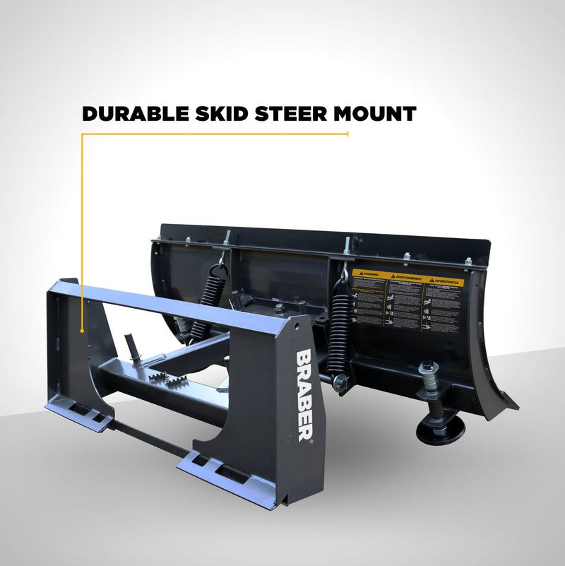 Skid Steer Snow Blade 6' – BE-FBS6BO500BK-zoom-