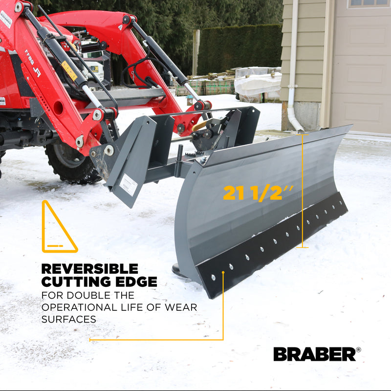 Skid Steer Snow Blade 6' – BE-FBS6BO500BK-zoom-