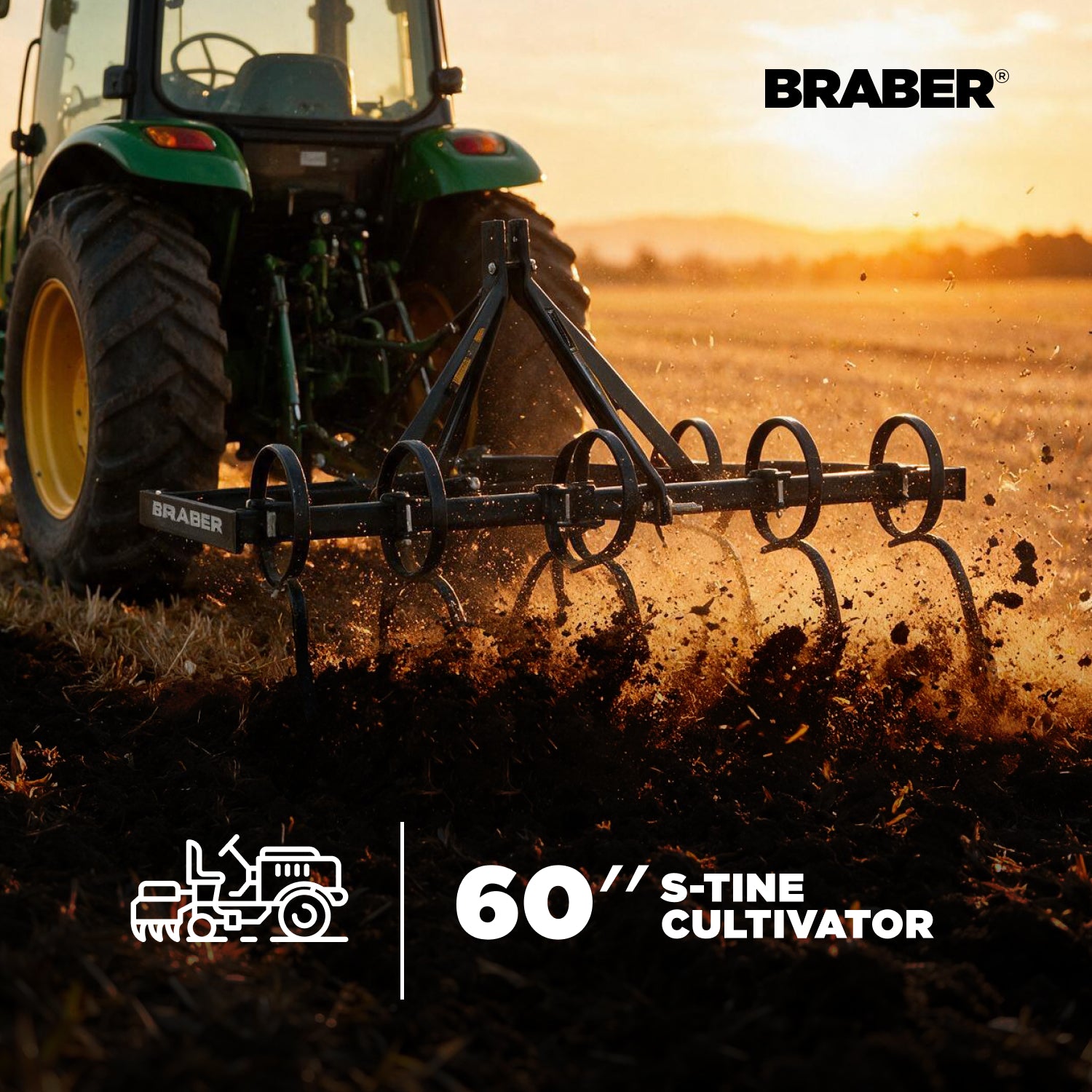 3-Point S-Tine Cultivator 60" – BE-FC05ST-zoom-2