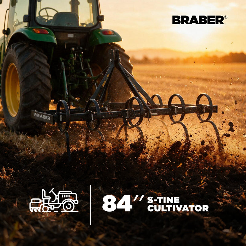 3-Point S-Tine Cultivator 84" – BE-FC07ST-zoom-
