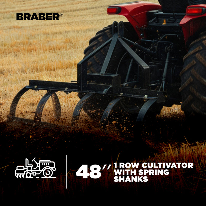 3-Point Single-Row Cultivator 48" – BE-FC1RN-zoom-