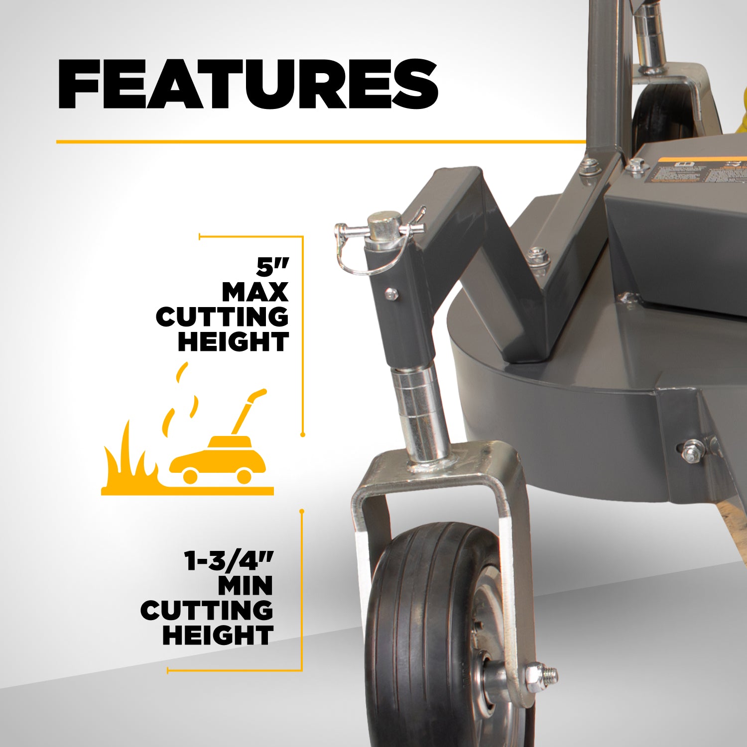 3-Point PTO Deluxe Finish Mower 60" Rear Discharge – BE-FM60RDGS-zoom-6