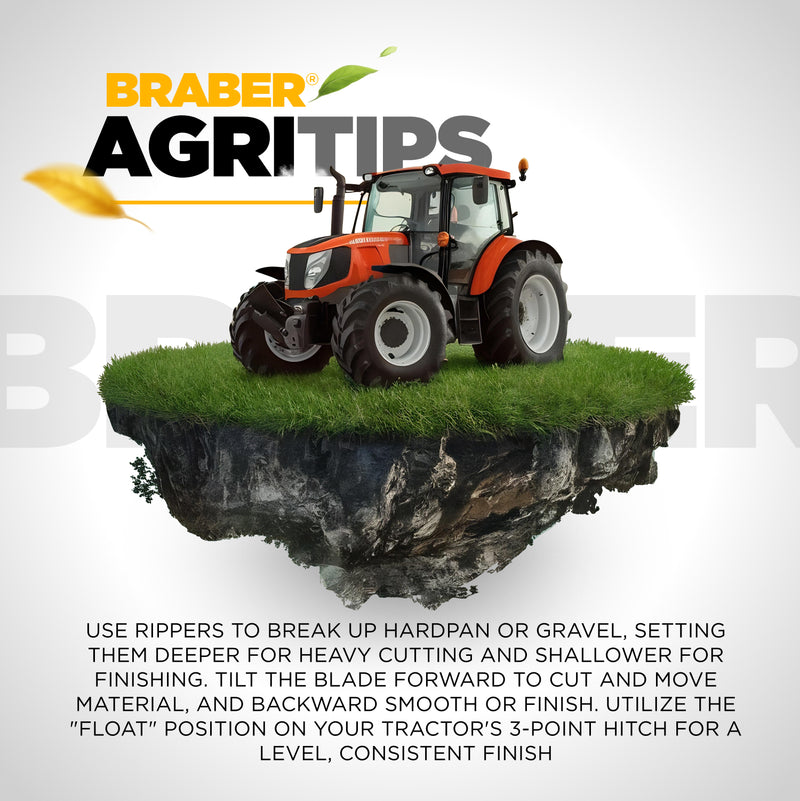 3-Point Box Grader Scraper 84" 25/60 HP – BE-GS07N-zoom-