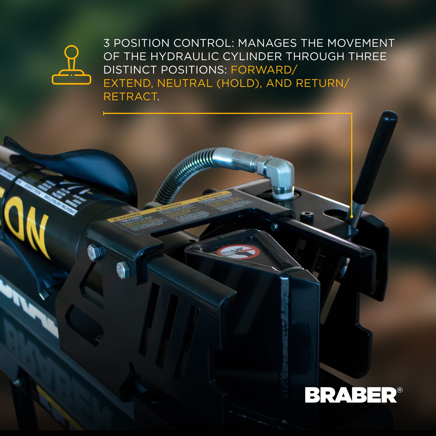 Log Splitter 25 Ton 212cc – BE-LS25ER-8