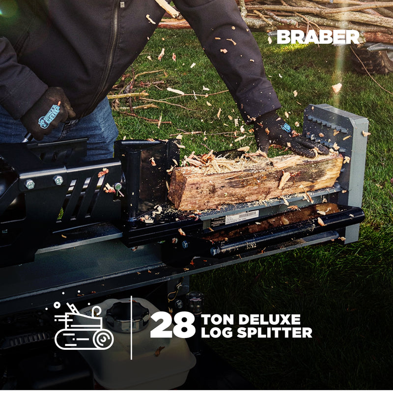 Log Splitter 28 Ton Honda GX200 – BE-LS28DH-zoom-