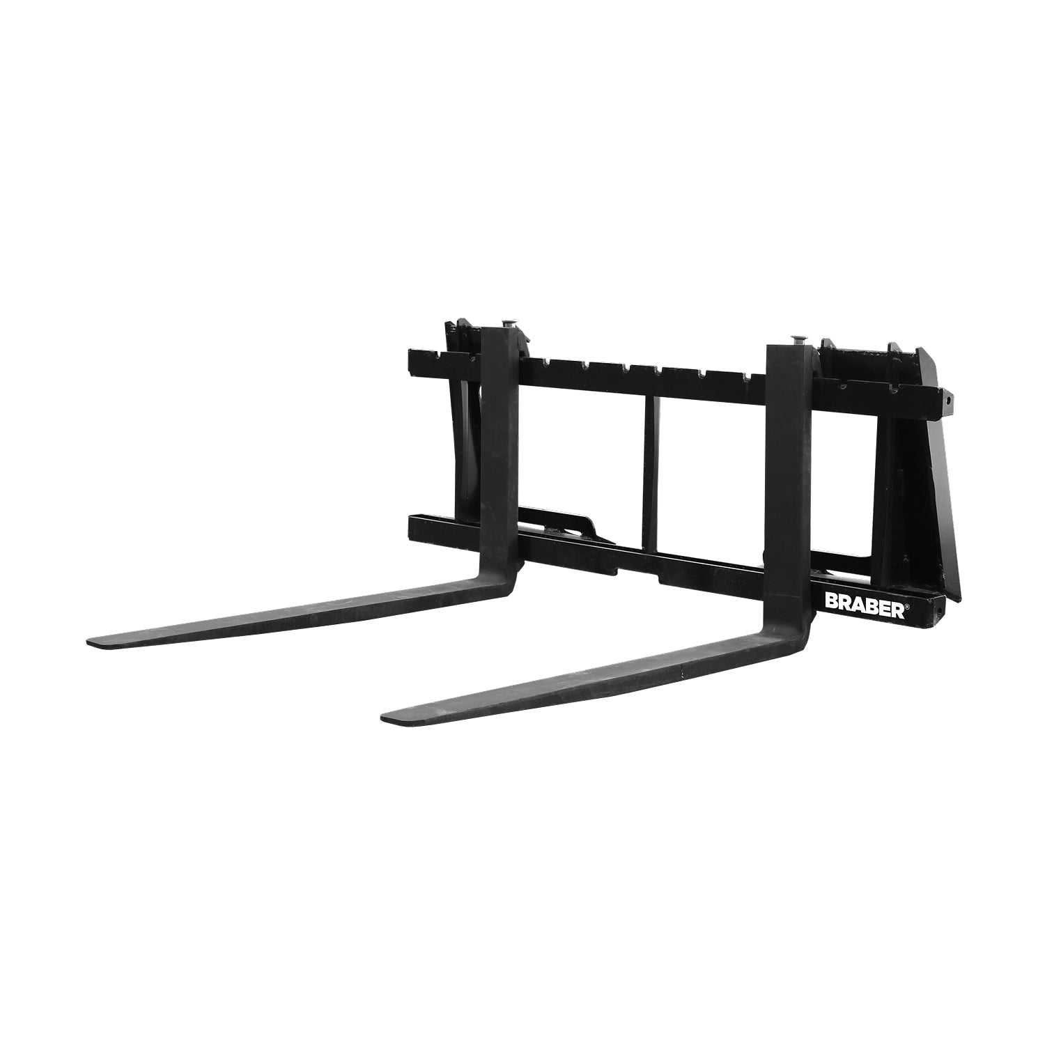 Skid Steer Pallet Forks 1100 lb 36" Light-Duty – BE-PFLD36EBO