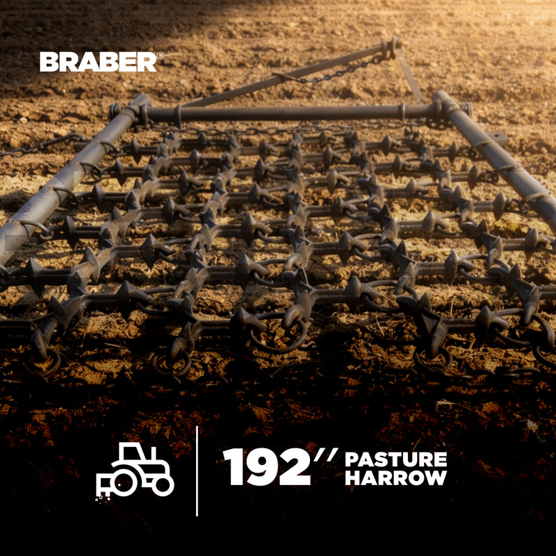 Tow-Behind Pasture Harrow 16' 4-Way – BE-PH16FT-zoom-