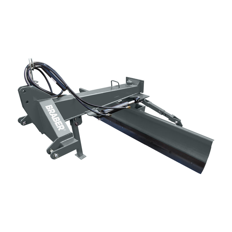 Heavy-Duty 3-Point Rear Blade 8' Hydraulic Angle up to 80 HP – BE-RB408HDG-zoom-