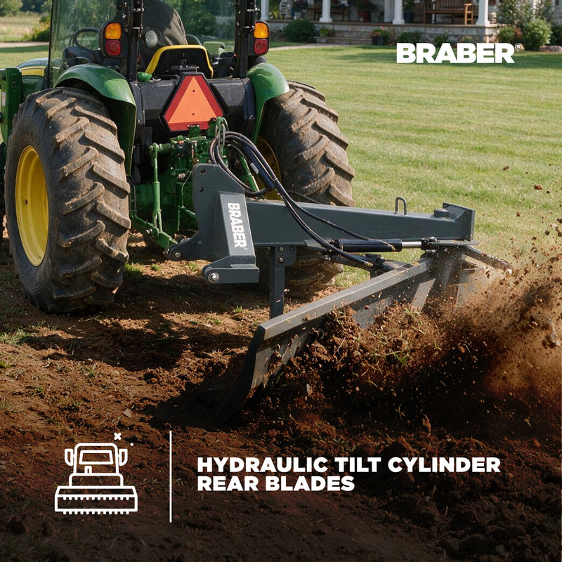Hydraulic Tilt Cylinder Rear Blades – BE-RB408TILTCYL-zoom-