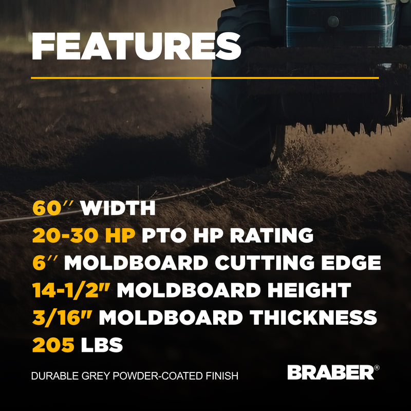 3-Point Rear Blade 60" 20/30 HP – BE-RBR5N-zoom-