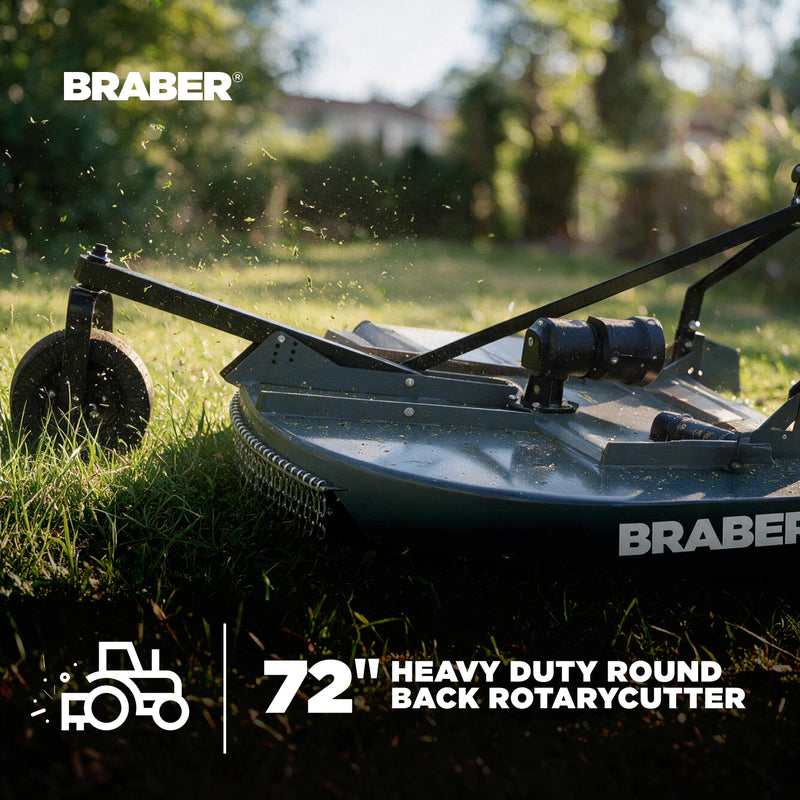 Heavy-Duty 3-Point PTO Rotary Cutter 6' up to 70 HP – BE-RC6HDG-zoom-