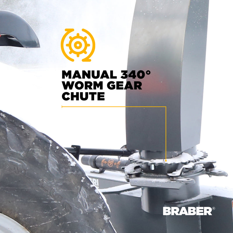 3-Point PTO Snow Blower 70" 25/40 HP – BE-SBS6670G-zoom-