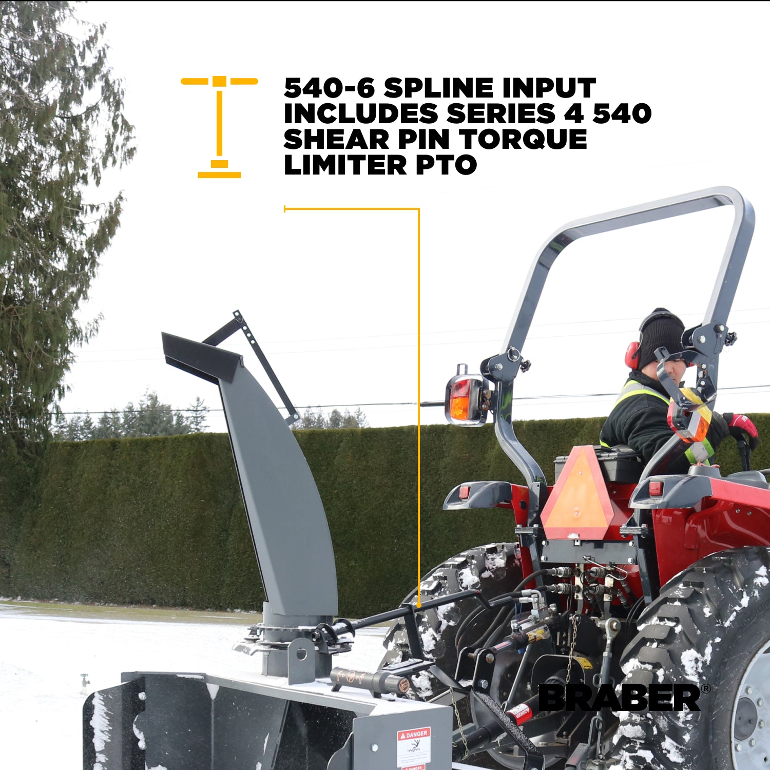 3-Point PTO Snow Blower 88" – BE-SBS8488G-1-zoom-5
