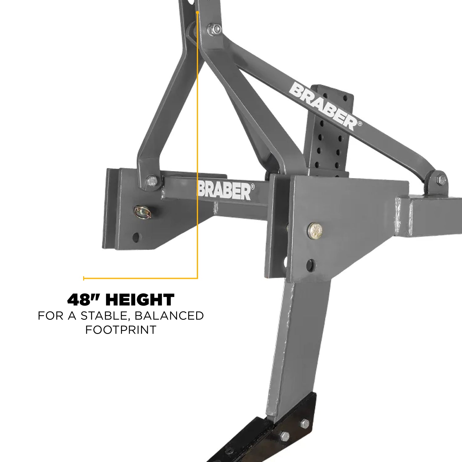 Heavy-Duty 1-Shank Subsoiler 28" Depth 40/65 HP – BE-SS1HD-zoom-4
