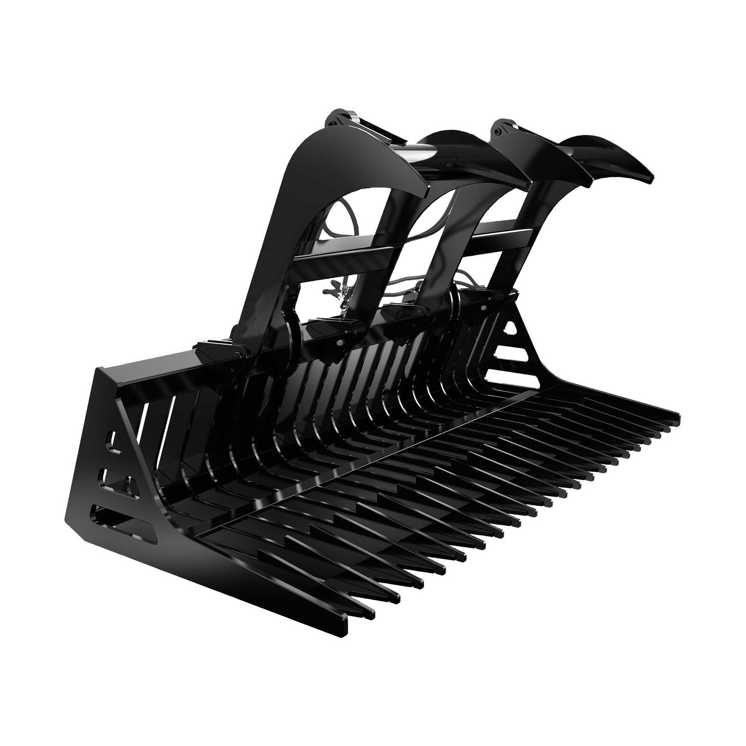 Skid Steer Grapple Bucket 60" Heavy-Duty – BE-SSGB60