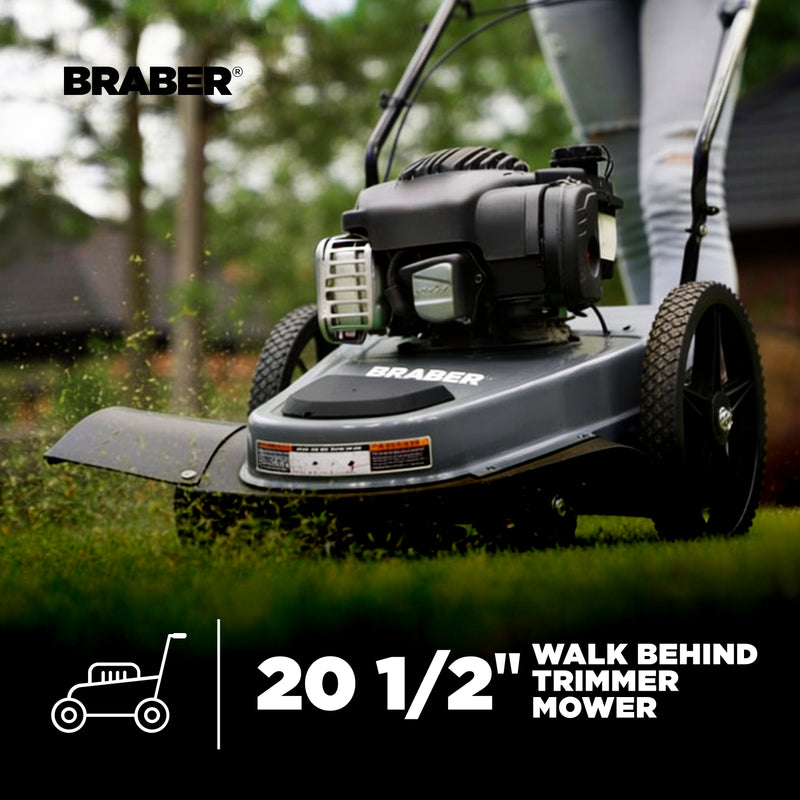 Walk Behind Trimmer Mower 20-1/2" Cut – BE-TMLR38-zoom-