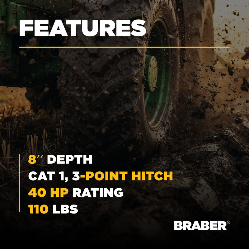 3-Point Middlebuster 15" up to 40 HP – MB15N-zoom-